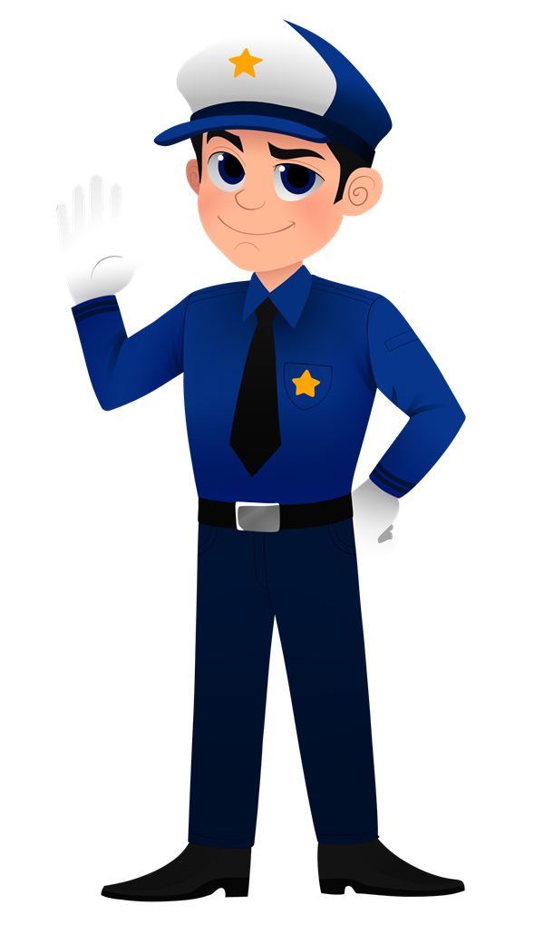 Policeman Clip Art Free - Free Clipart Images