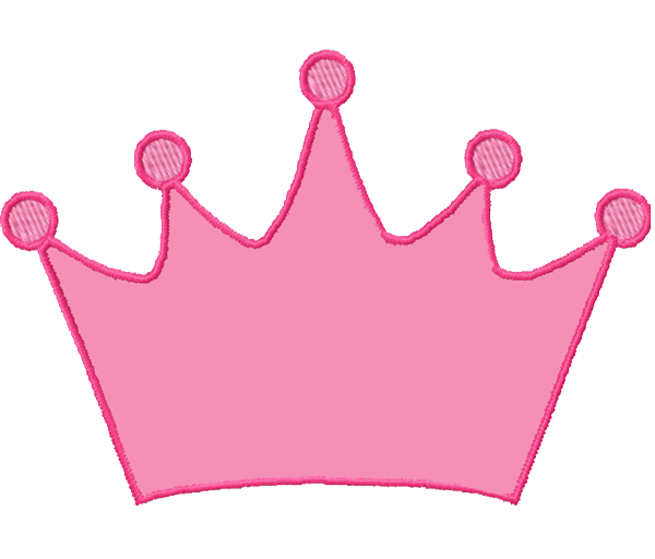 Pink crown clip art