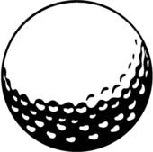 Disc Golf Silhouette Clipart