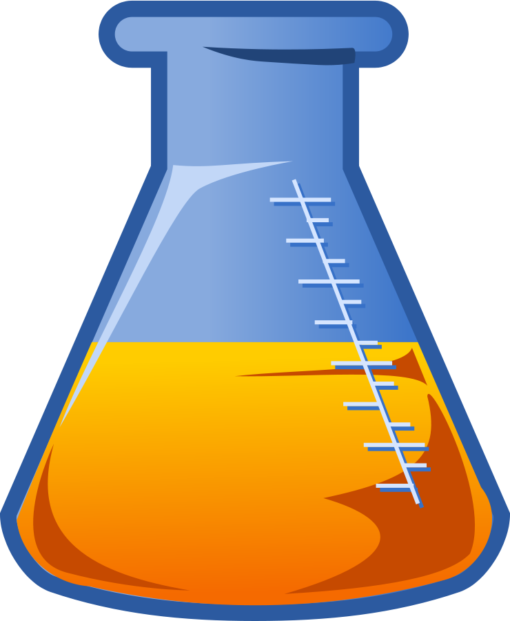 Chemistry Beakers Clipart