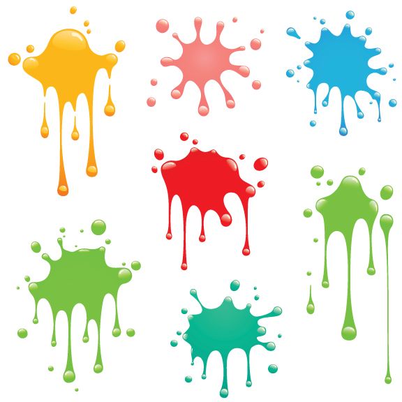 Free paint splatter clip art