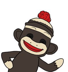Free sock monkey clip art - ClipartFox