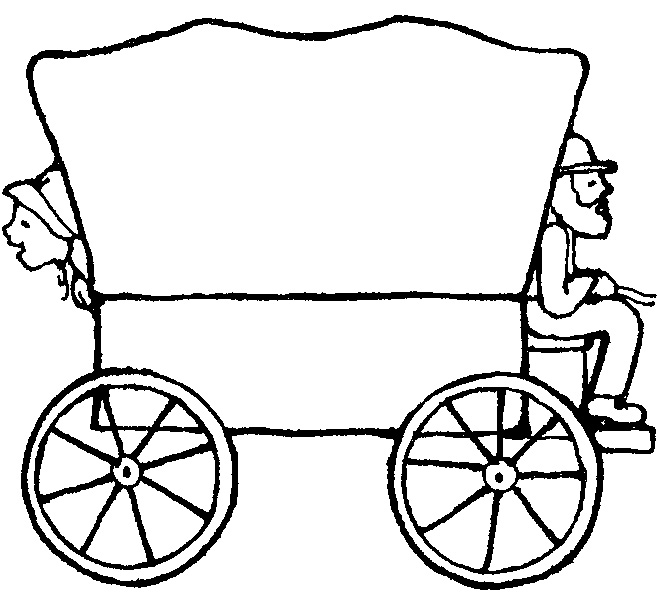 Covered Wagon Clipart