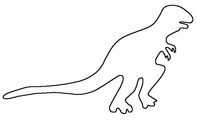 Dinosaur Outlines - ClipArt Best - ClipArt Best