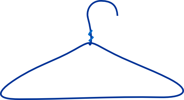 Clothes Hanger clip art - Free Clipart Images