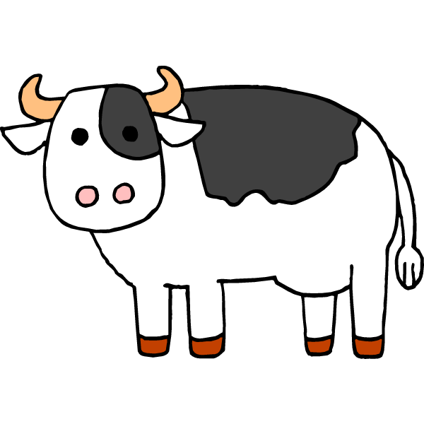cow cdr clipart - photo #26