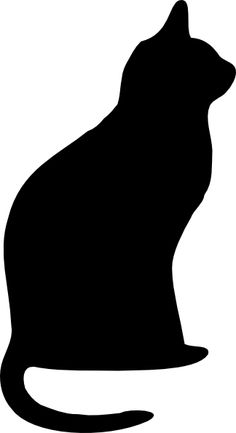 cat's silhouette | Cat Silhouette, Black Cats and Silhou…