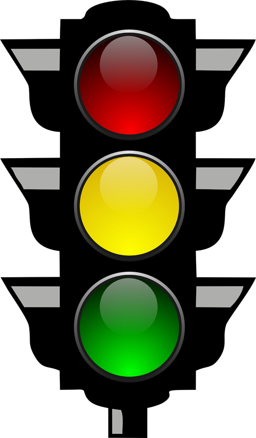 yellow stoplight clip art - photo #8