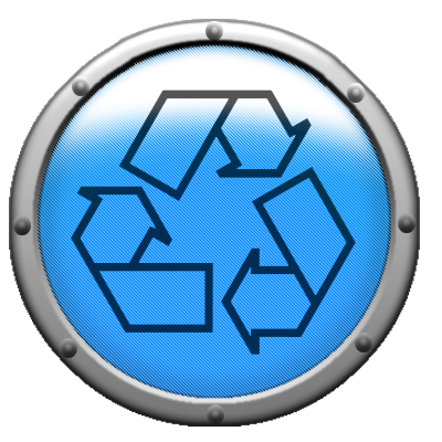 Blue Logo Recycle - Quoteko.