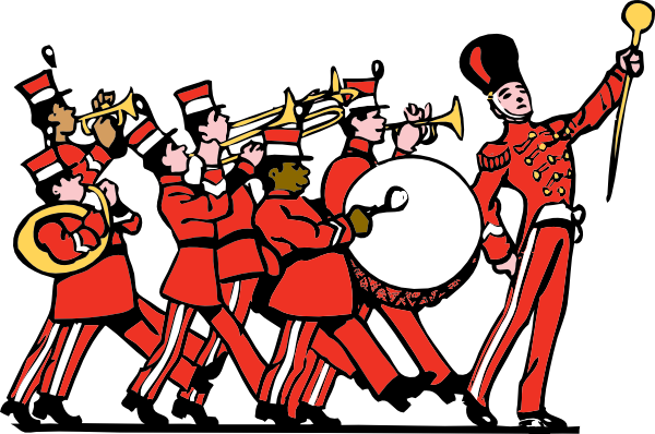 Free Marching Band Clip Art