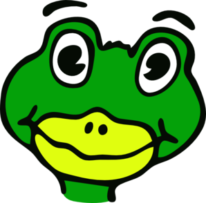 Cartoon Frog clip art - vector clip art online, royalty free ...