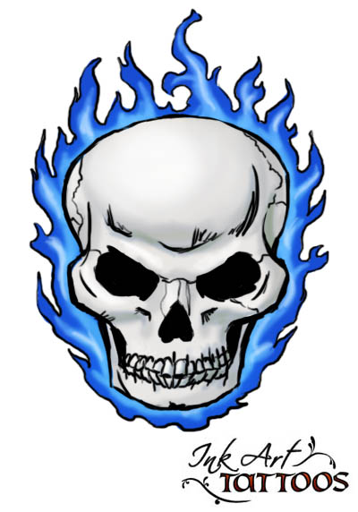 Flaming Skull Tattoos Pictures | HD Wallpapers Inn