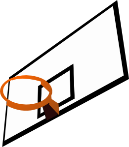 Basketball Rim clip art - vector clip art online, royalty free ...