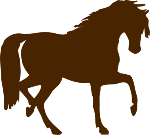 Brown Horse clip art - vector clip art online, royalty free ...