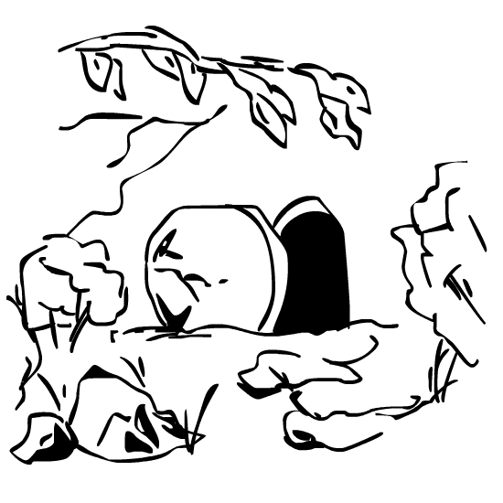 clip art jesus and the tomb - photo #10