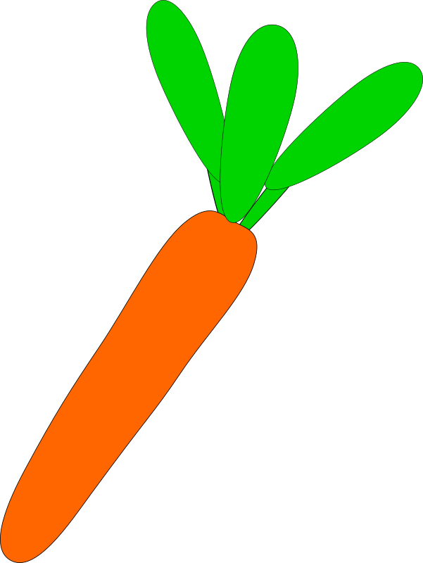 Clipart - carrot