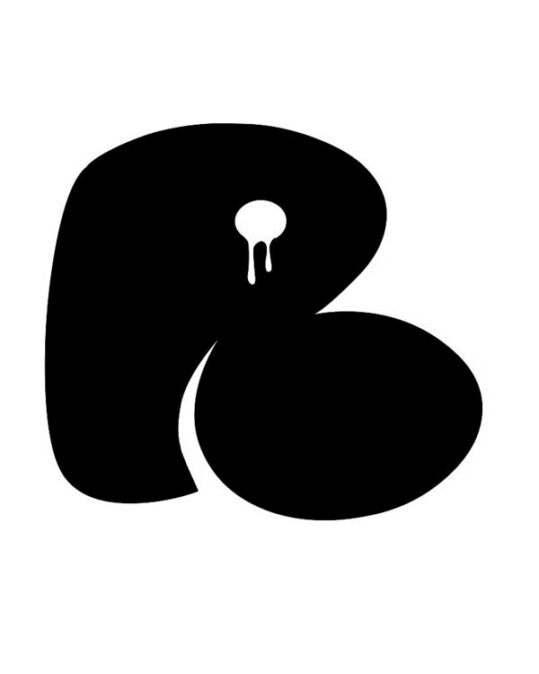 Black Graffiti Alphabet R Bubble Style – The Black Graffiti ...