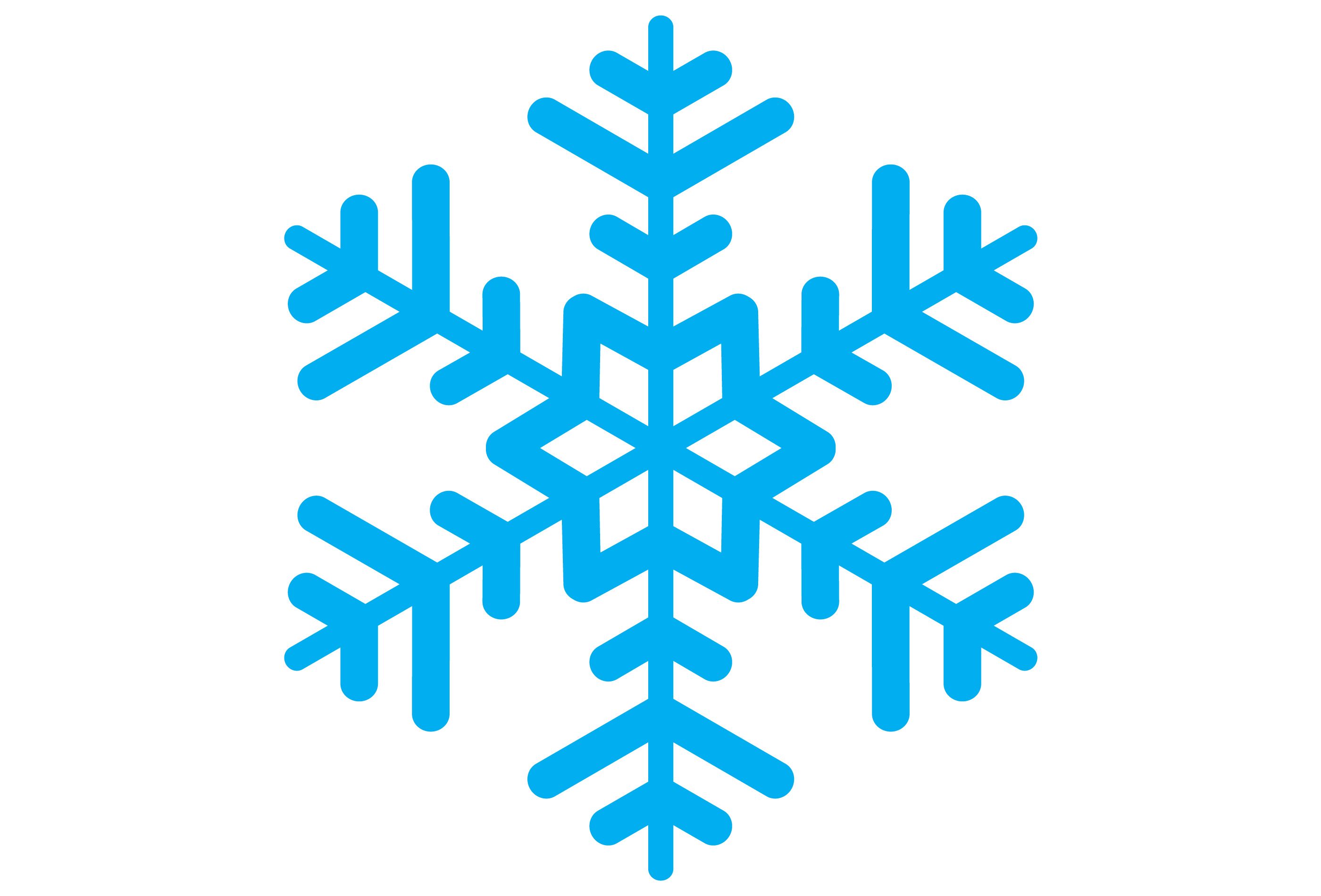 Simple Snowflakes ClipArt Best