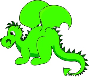Green dragon clipart free clipart images 3 - dbclipart.com
