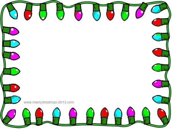 Free download christmas borders and clipart