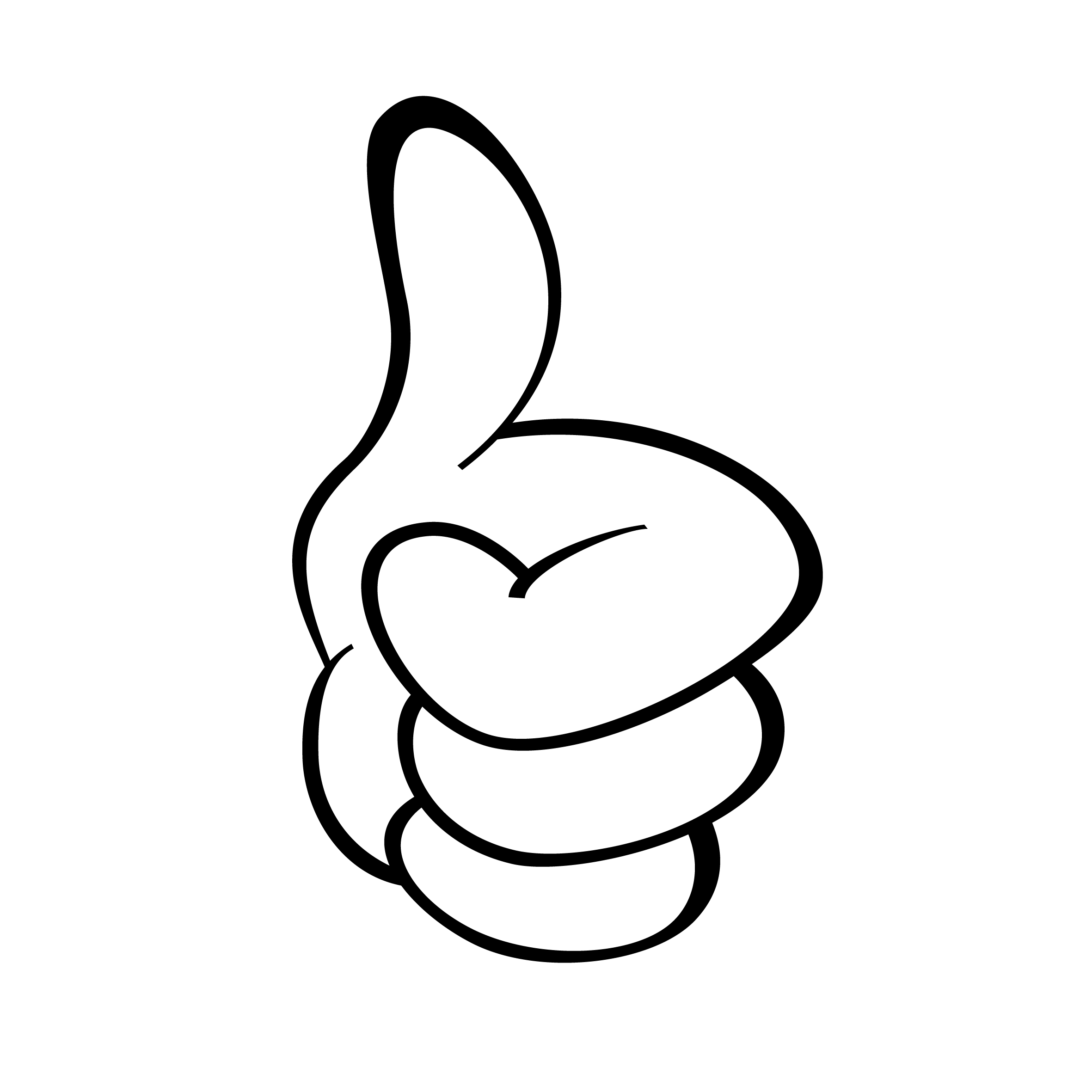 Thumbs up clip art free vector in open office drawing svg svg 2 ...