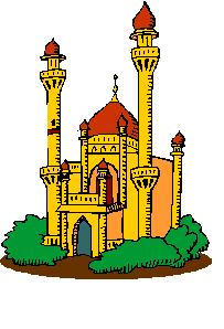 Gambar Kartun Masjid yang Keren dan Indah