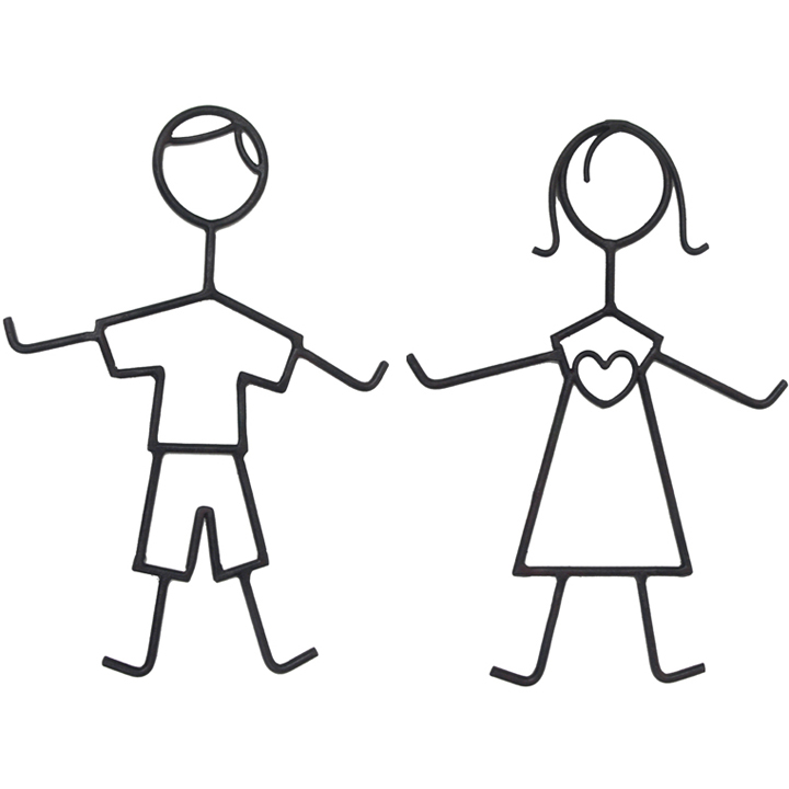 Stick Man And Woman - ClipArt Best
