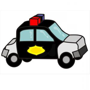 Free Stock Vector Cute Cartoon Cars Police Taxi Cabrio Bus Van And ...