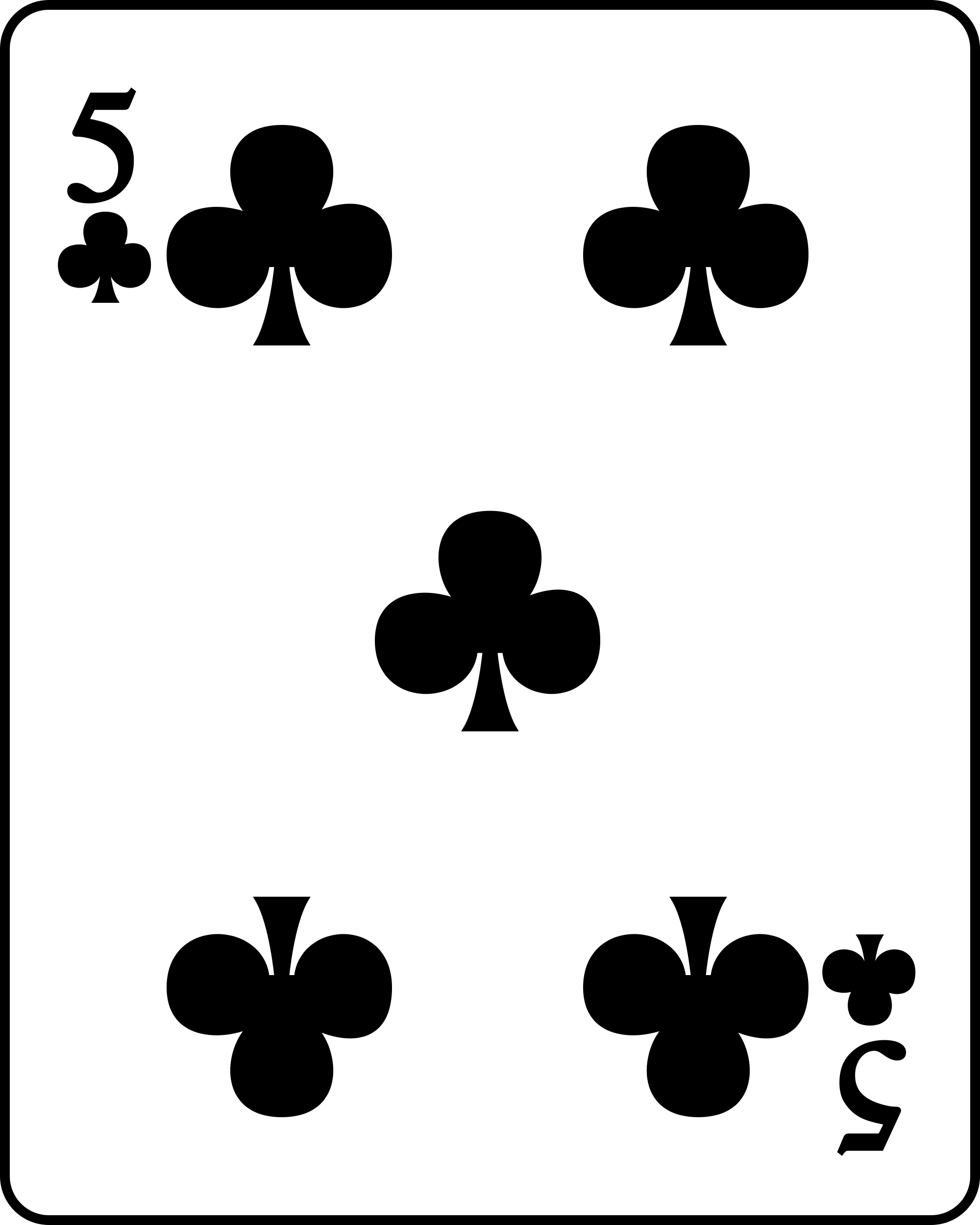 File:Playing card club 5.svg
