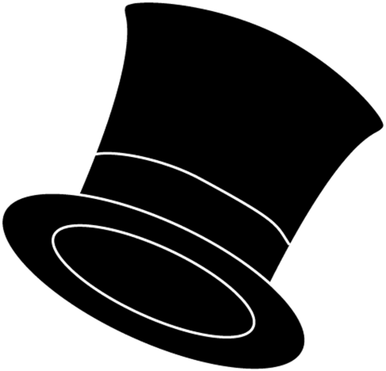 Black Top Hat Clip Art Clipart - Free to use Clip Art Resource