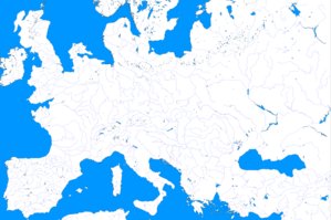 Blank Western Europe Map - ClipArt Best