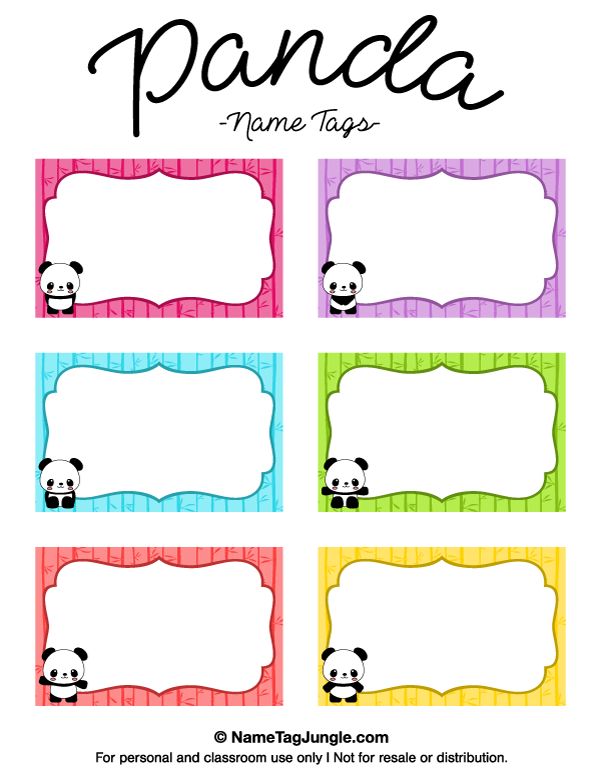 Name Tag Templates | Tag Templates ...