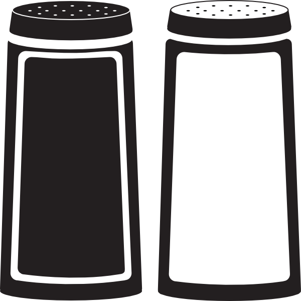 Salt And Pepper Shaker Clipart