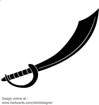 Pirate Sword Vector
