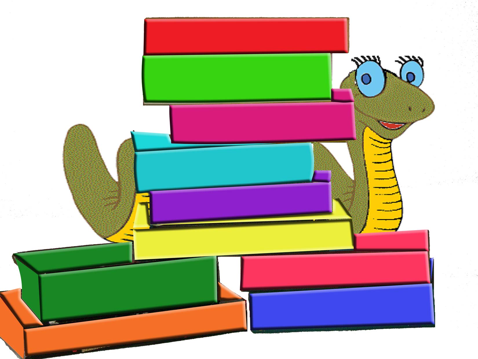 Library Bookshelf Clipart - Free Clipart Images