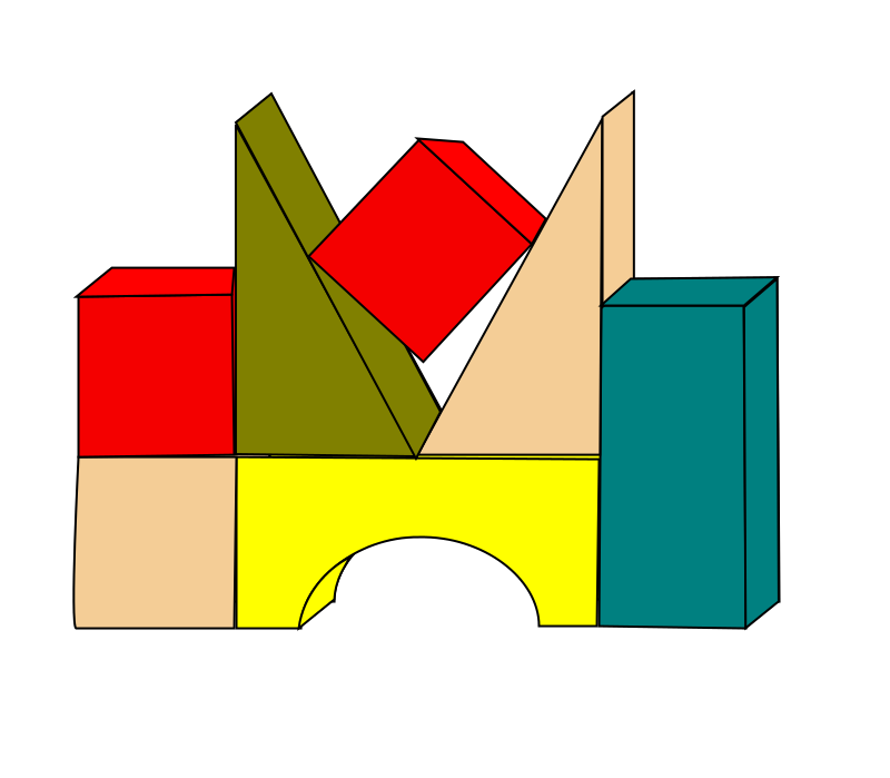 Blocks Clip Art - Tumundografico