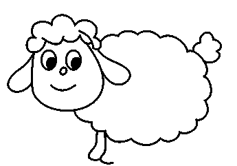 How to Draw a Sheep for Kids, Learn Step by Step Sheep Drawing
