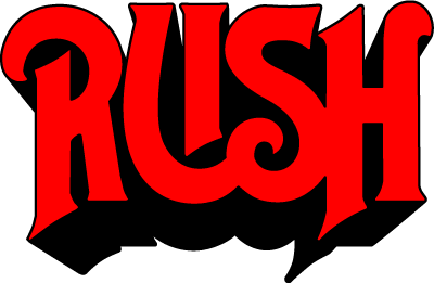 Rush band logo clipart