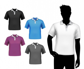 Polo shirt for men Vector | Free Download