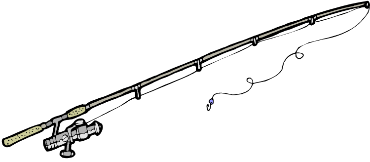Clipart Fishing Pole - Tumundografico