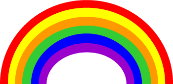 Half Rainbow Clipart - photogram