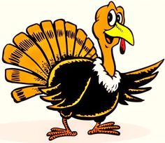 Funny Turkey Clipart - Tumundografico
