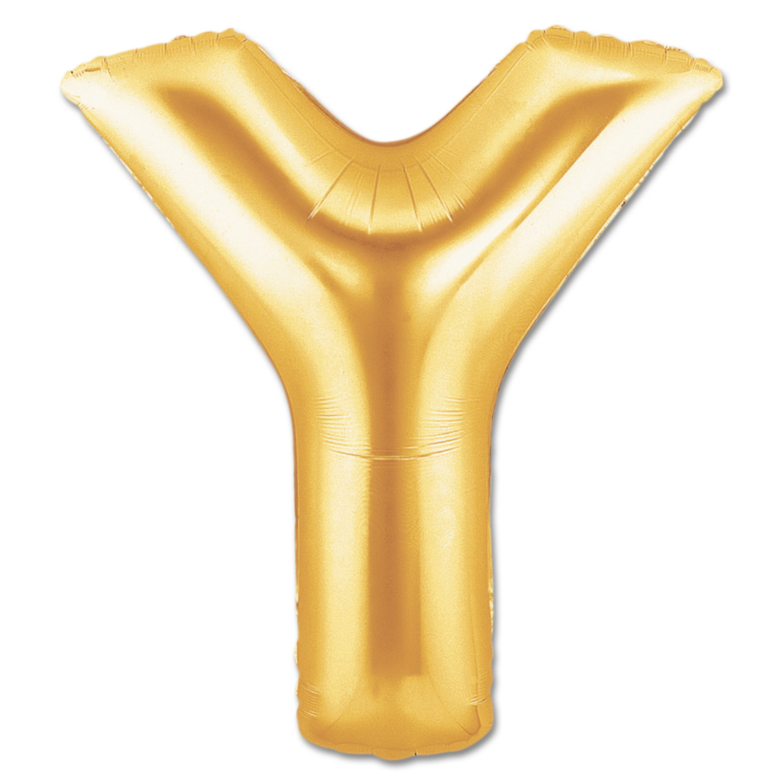 Letter Y Gold Giant Foil Balloon 40 Inch Inflated - Balloon Shop NYC