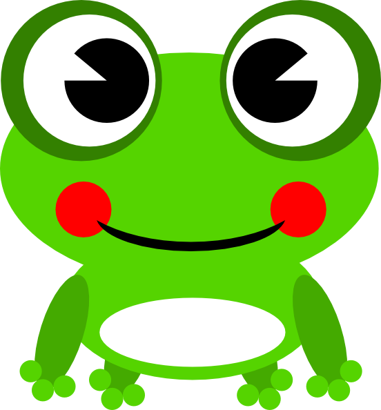 Cute Frog Clipart - Tumundografico