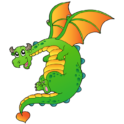 Green Dragons - Dragon Cartoon Images