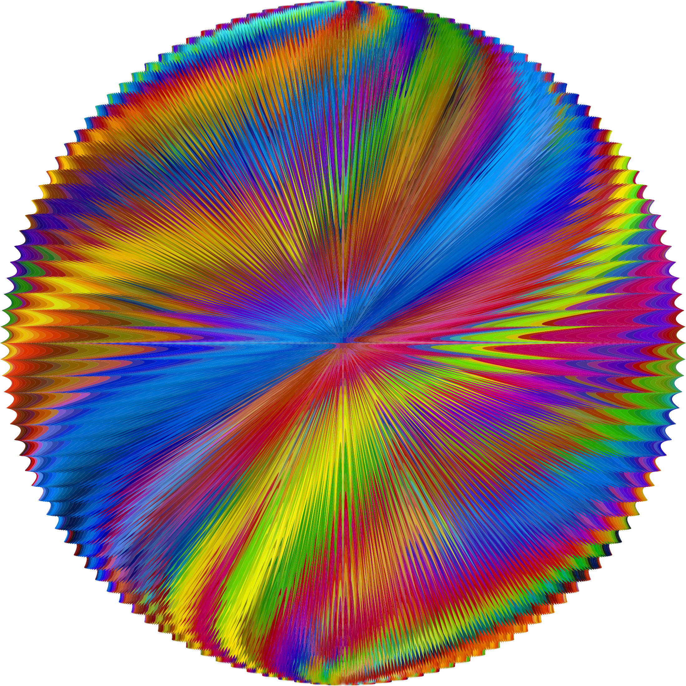 Clipart - Prismatic Psychedelic Orb