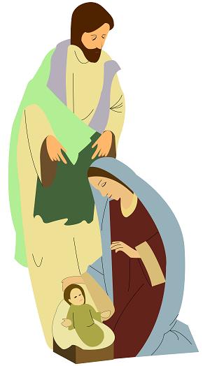 Catholic Christmas Clipart