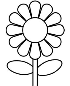 Sunflower Clipart Black And White - Tumundografico