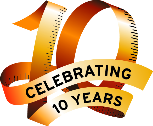 clip art 10 year anniversary - photo #2