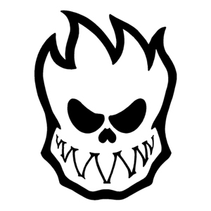 Spitfire Wheels - Logo (Skull) - Outlaw Custom Designs, LLC